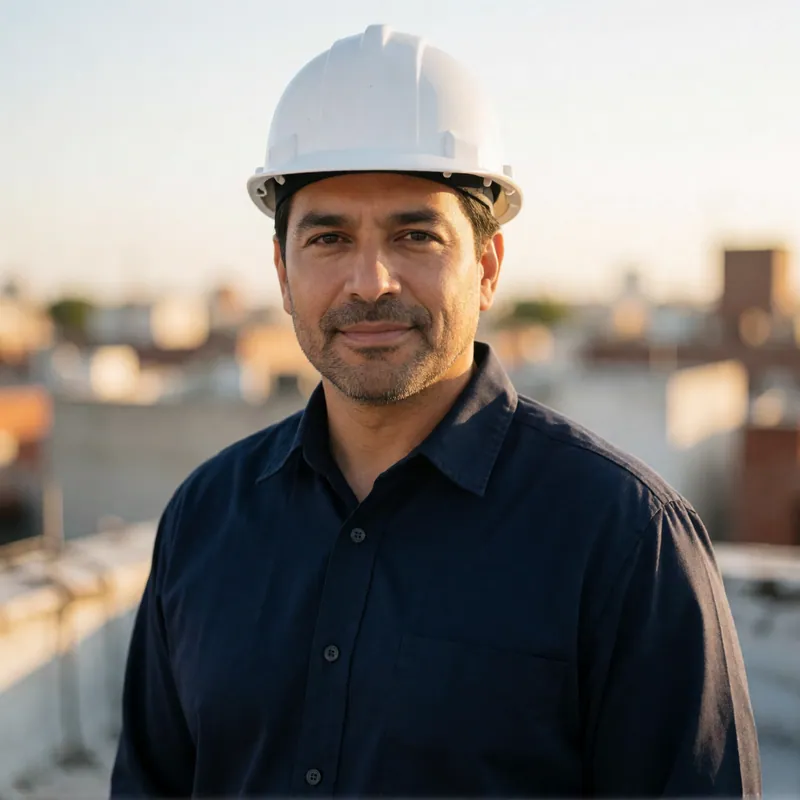 Hector Ramos, Field foreman at Woodside Roofing Services